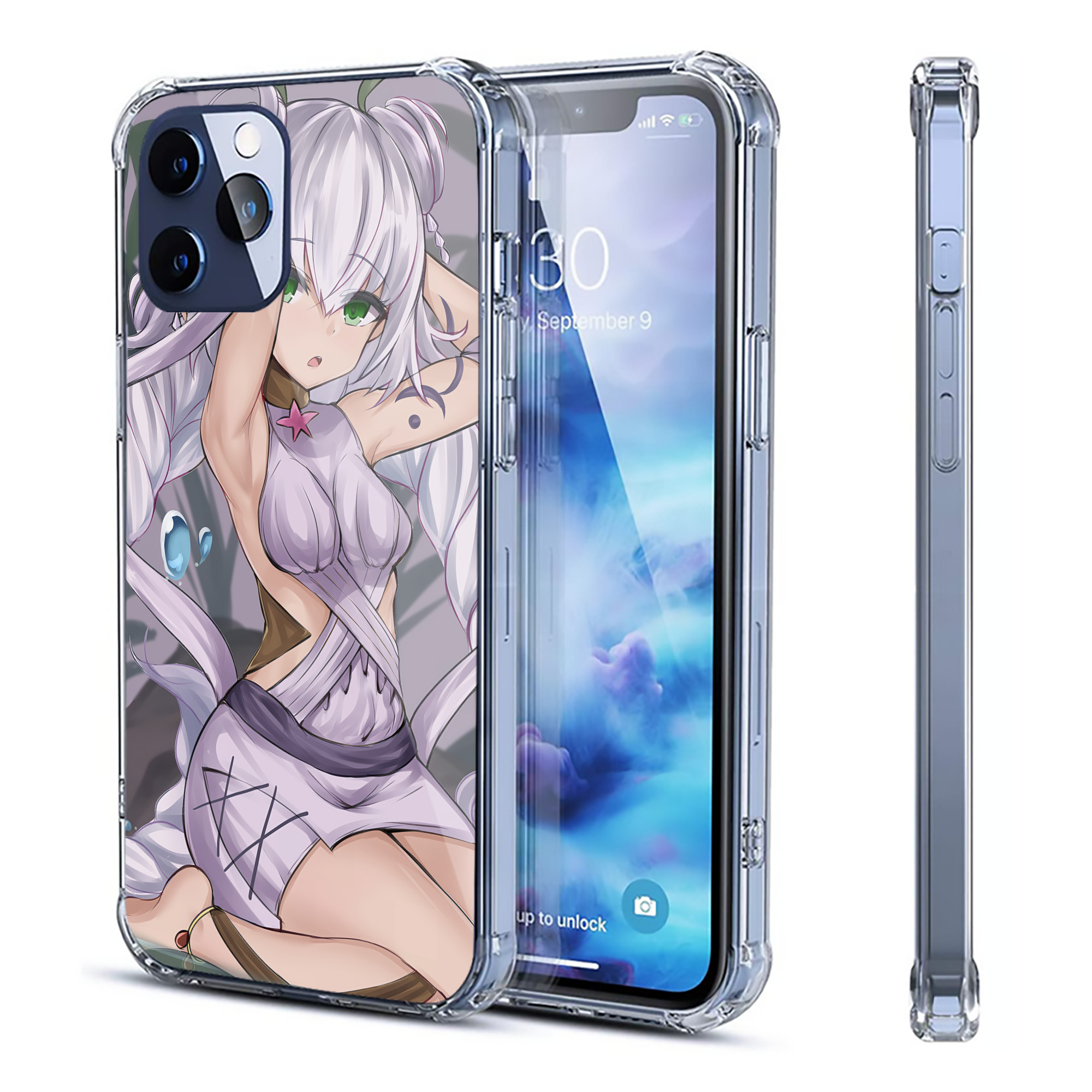 （画像用） 遊☆戯☆王 Yu-Gi-Oh! 【iPhone 12シリーズ対応】透明スマホケース（クリアソフトケース）